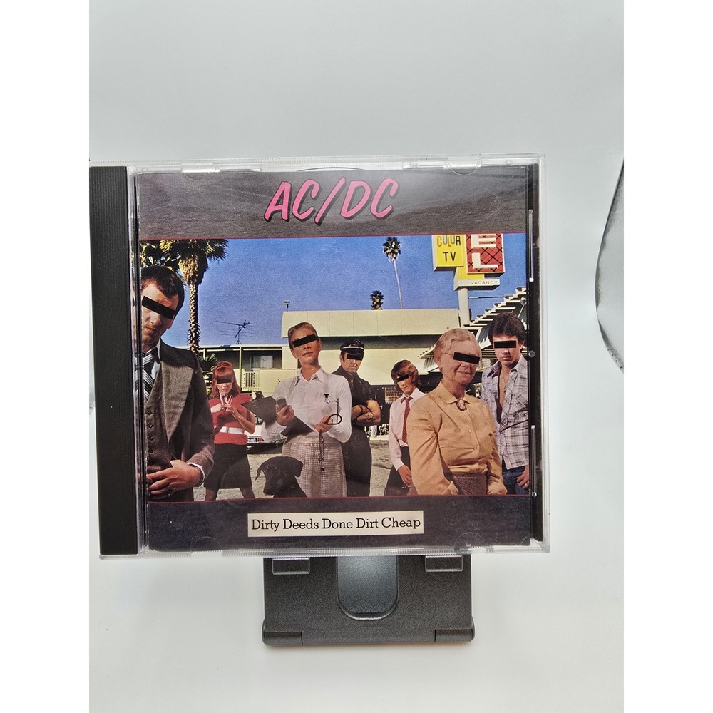 AC/DC Dirty Deeds Done Dirt Cheap CD Atco 92414-2 Angus Young, Problem Child